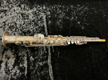 Original Silver CG Conn Chu Berry Soprano Sax in Key of C - Serial # 176692